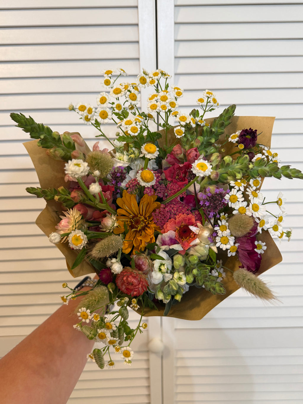 Reserving A Mixed Flower Bouquet