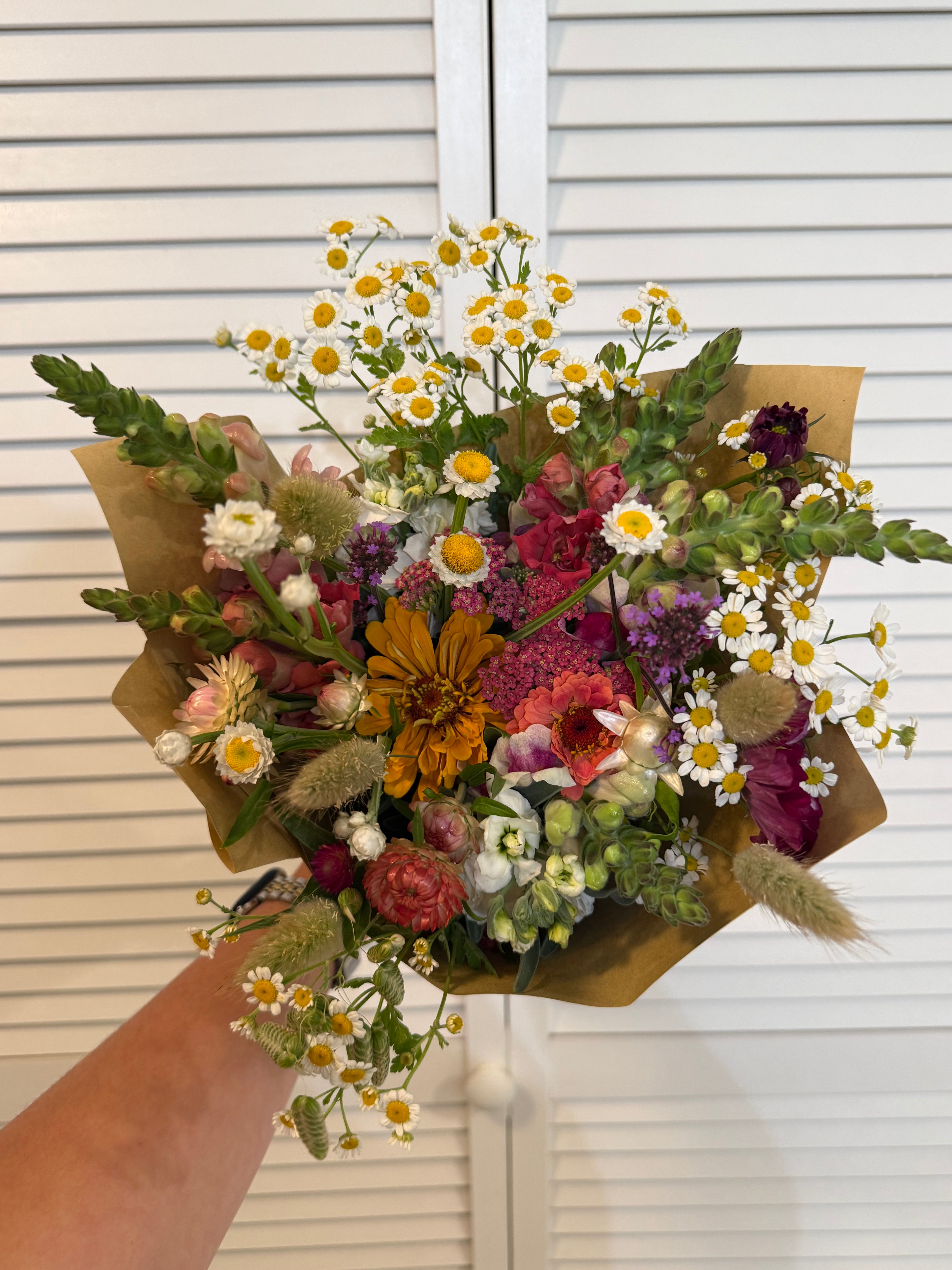 Reserving A Mixed Flower Bouquet