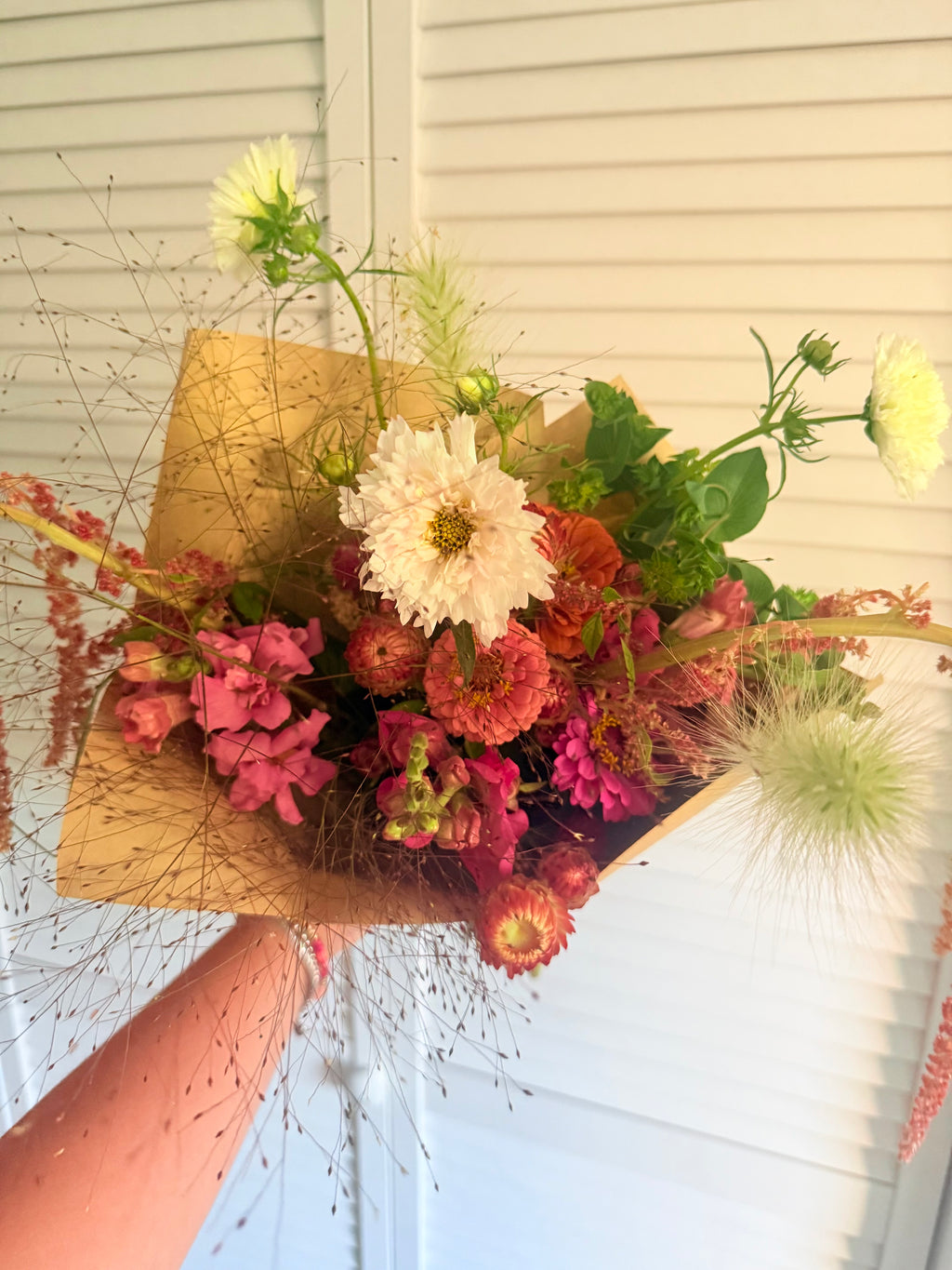 Reserving A Mixed Flower Bouquet