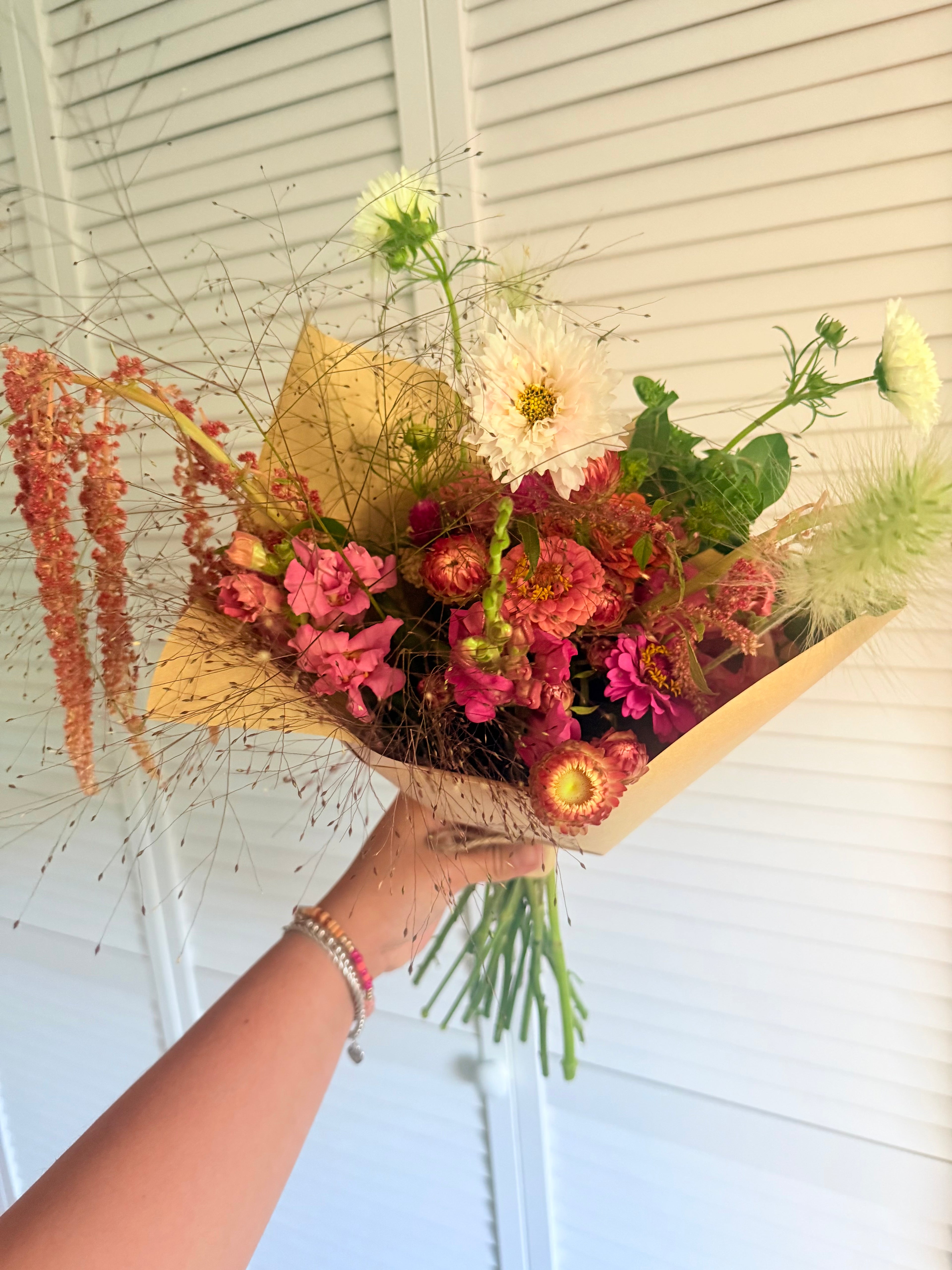 Reserving A Mixed Flower Bouquet