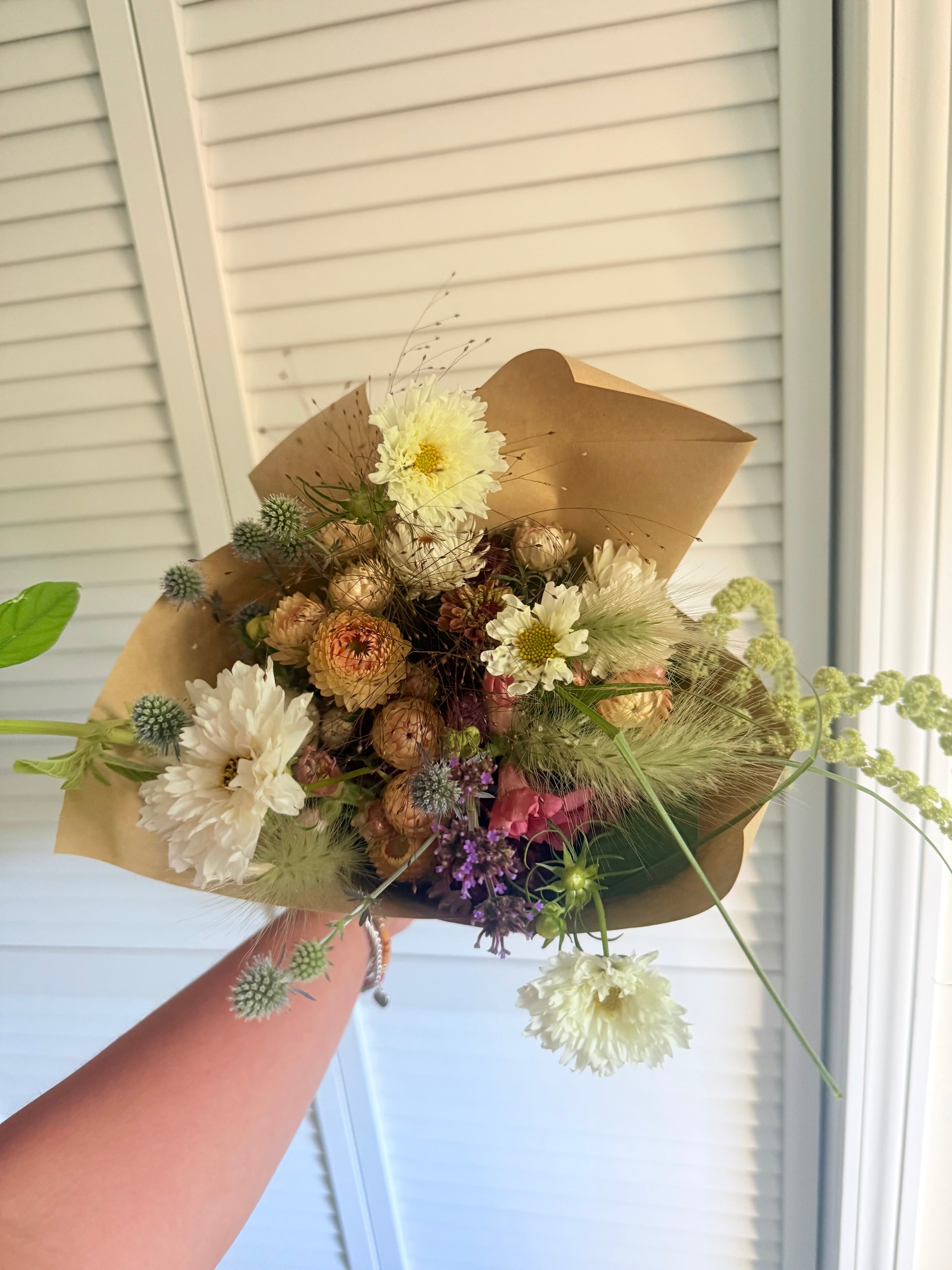 Reserving A Mixed Flower Bouquet