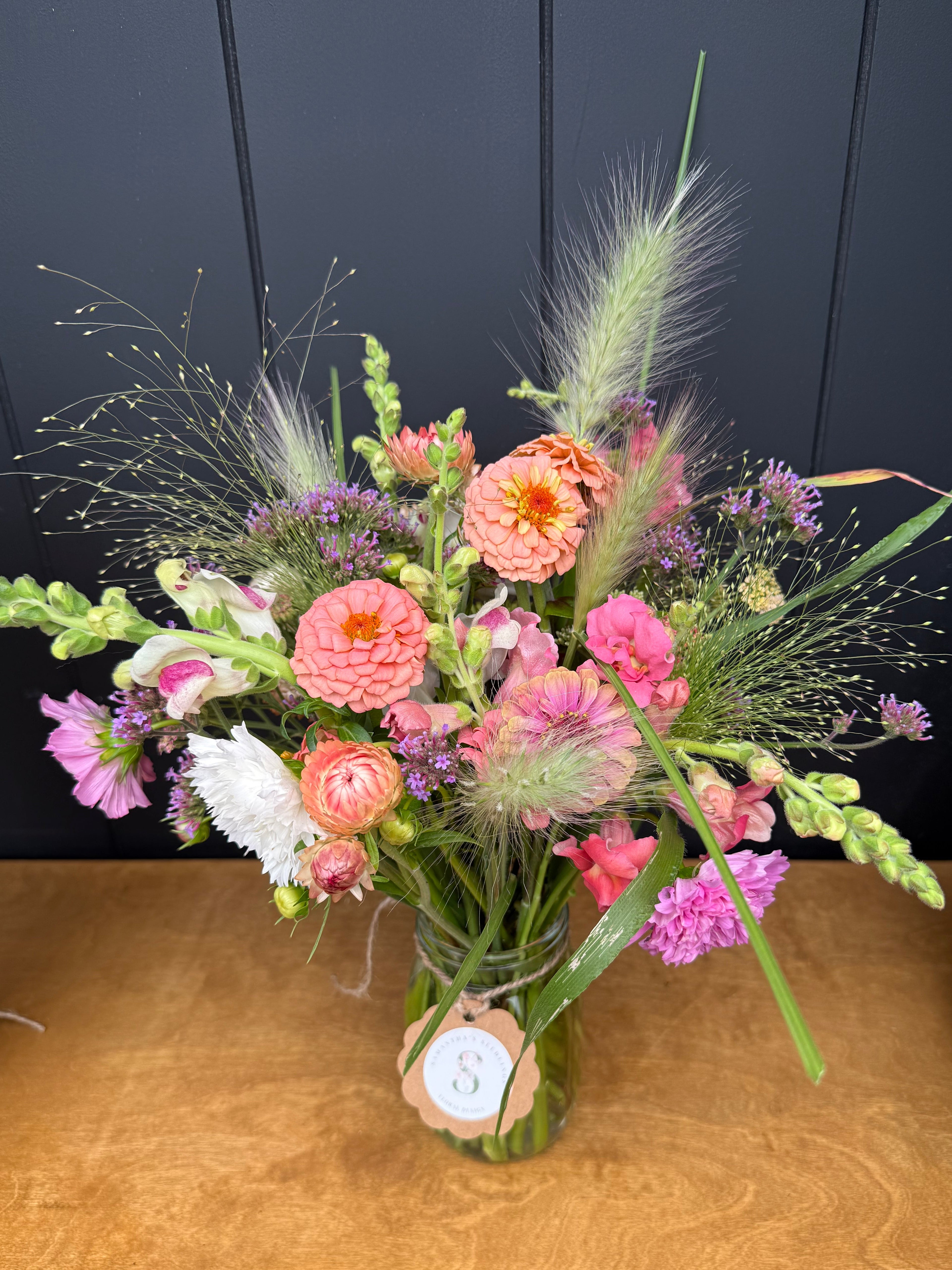 Reserving A Mixed Flower Bouquet