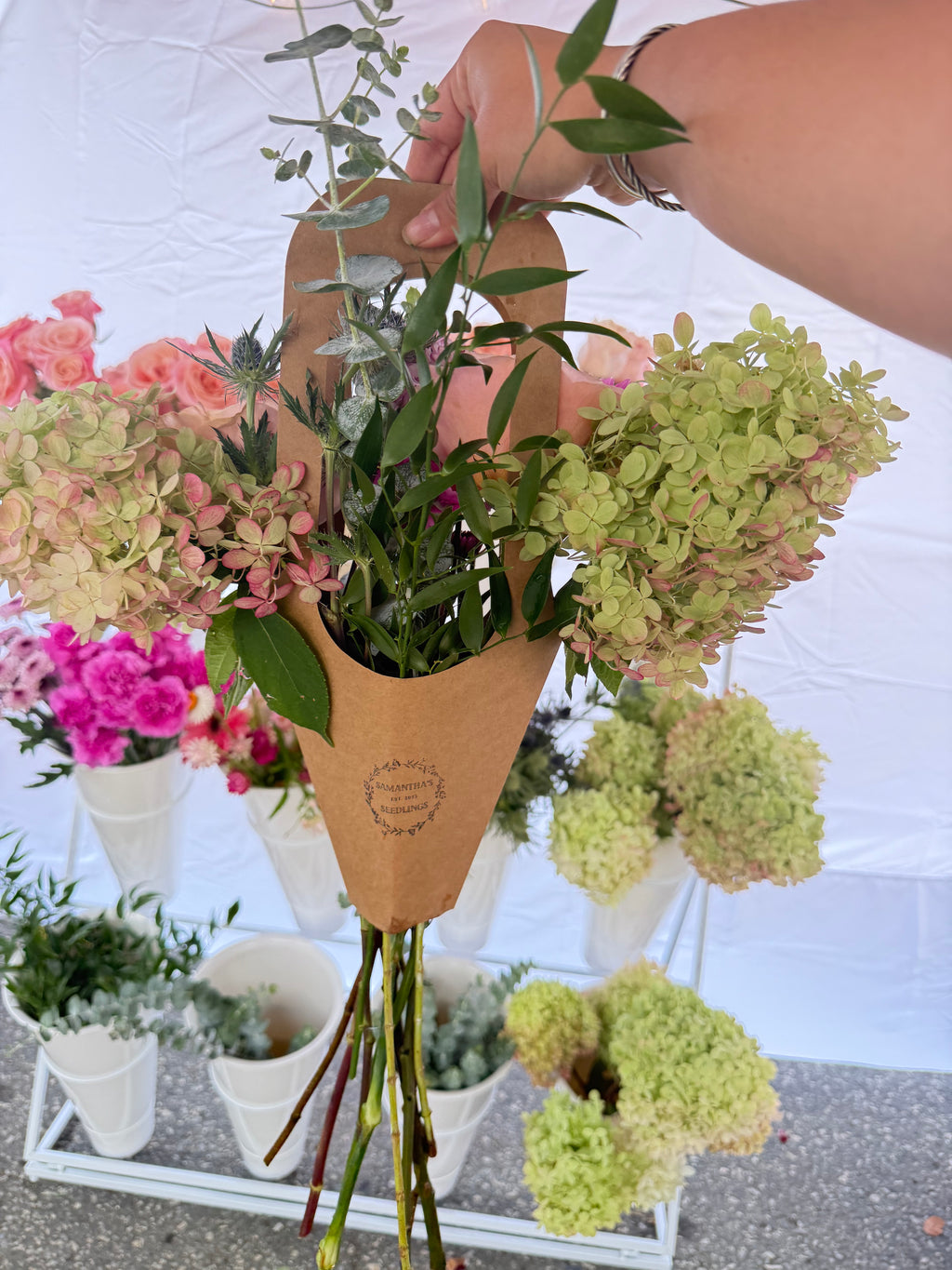 Flower Bar Rental