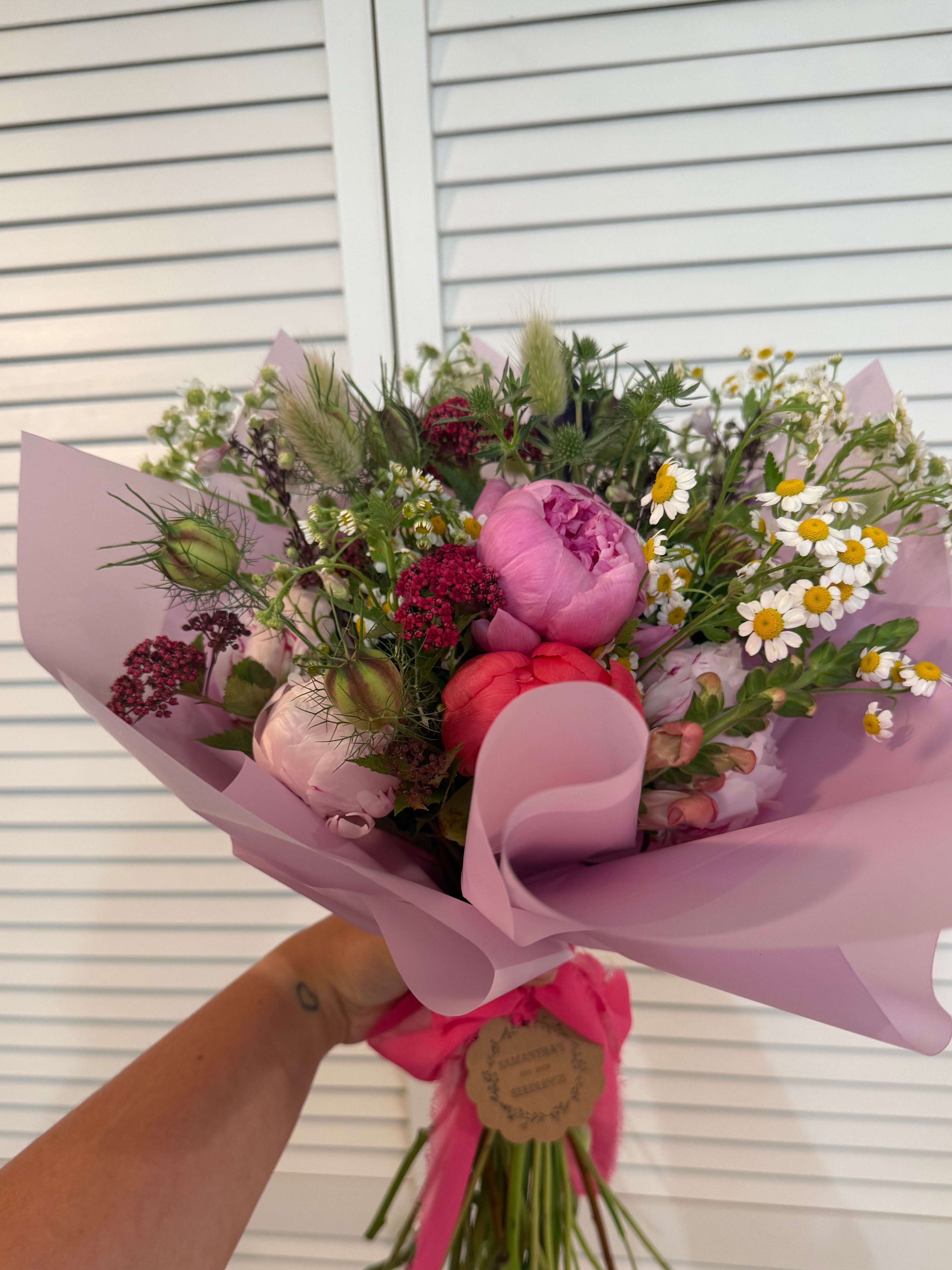 Wrapped Bouquets